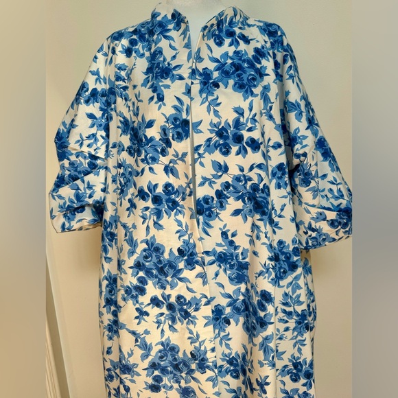 NWT Mille Josephine Blue White Coat size M Retail $372 - Picture 6 of 10